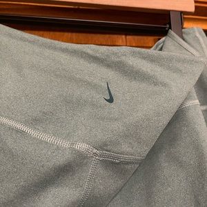 Nike 3x dri-fit Heather green workout plus legging